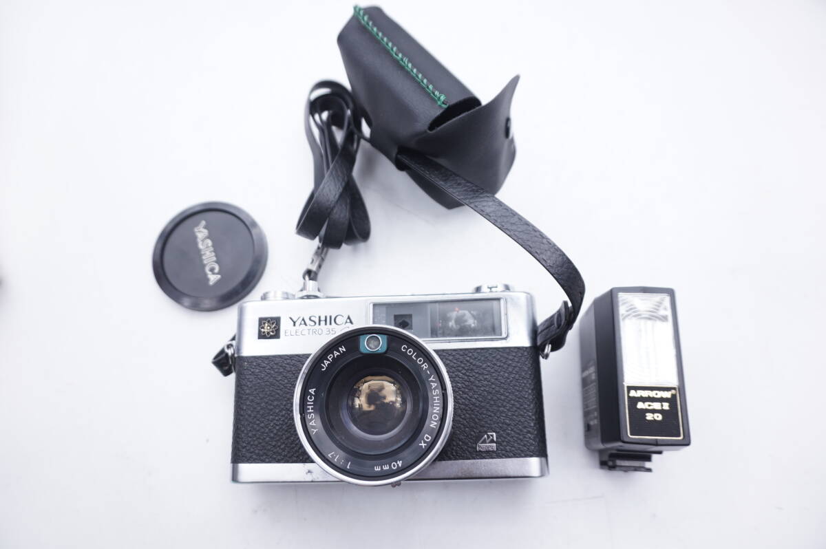 YASHICA ヤシカ ELECTRO 35 エレクトロ 35 + ARROW ACE Ⅱ 20拍卖