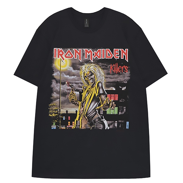 IRON MAIDEN アイアンメイデン Killers Album Tracklist Tシャツ Sサイズ オフィシャル拍卖