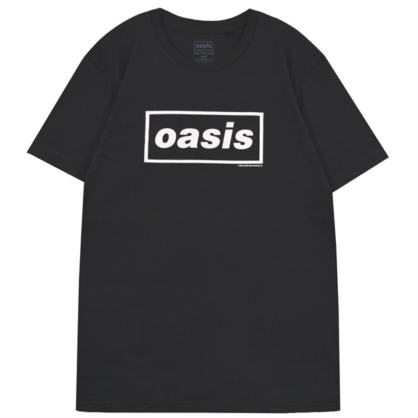 OASIS オアシス Decca Logo Tシャツ BLACK XLサイズ オフィシャル拍卖