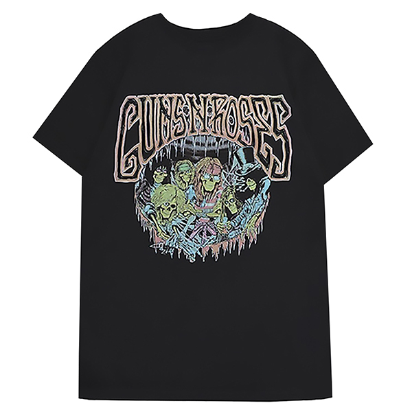 GUNS N' ROSES ガンズアンドローゼズ Illusion Monsters Tシャツ Lサイズ オフィシャル拍卖