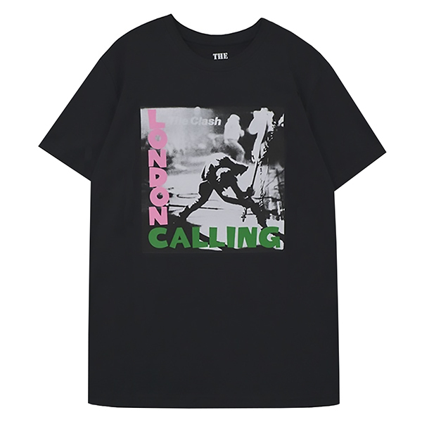 THE CLASH クラッシュ London Calling Tシャツ BLACK Mサイズ オフィシャル拍卖