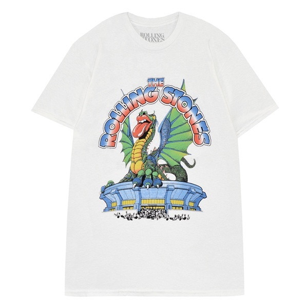 THE ROLLING STONES ローリングストーンズ 81 Tour Dragon Tシャツ XLサイズ オフィシャル拍卖