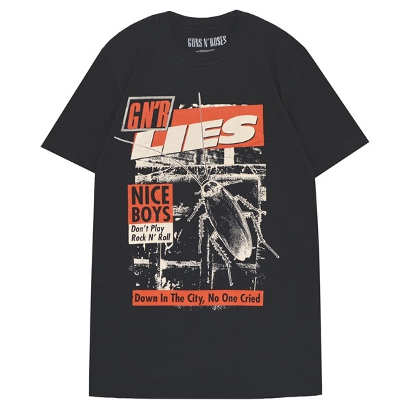 GUNS N' ROSES ガンズアンドローゼズ Nice Boys Tシャツ XLサイズ オフィシャル拍卖