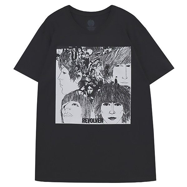 THE BEATLES ビートルズ Revolver Tシャツ BLACK Mサイズ オフィシャル拍卖