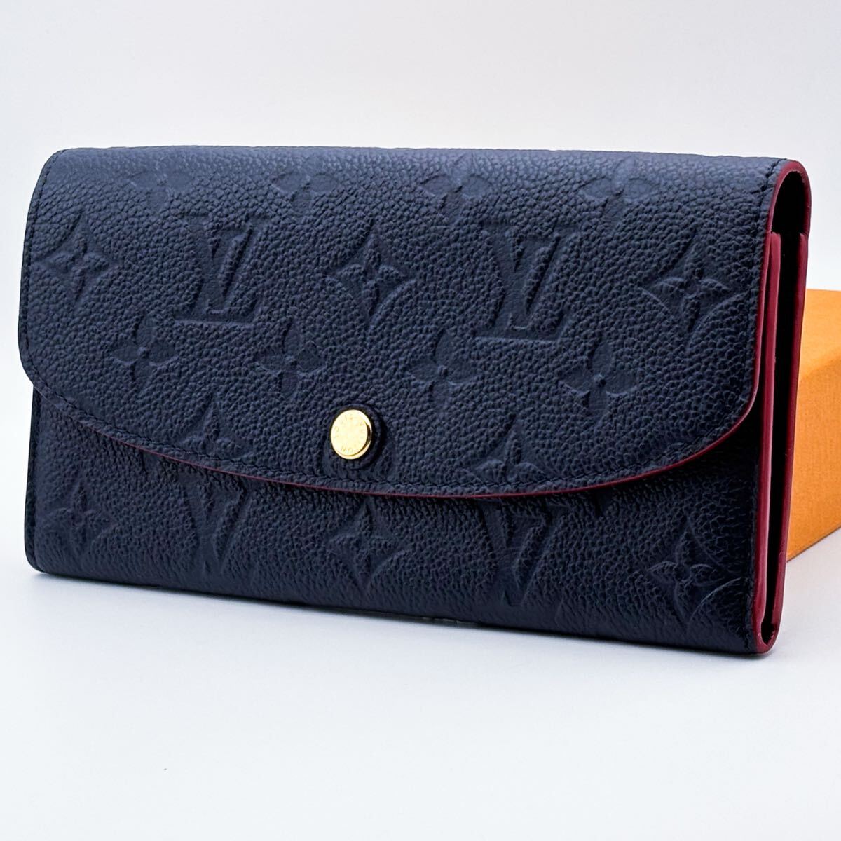 【極美品】ICタグ ルイヴィトン ポルトフォイユエミリー アンプラント拍卖