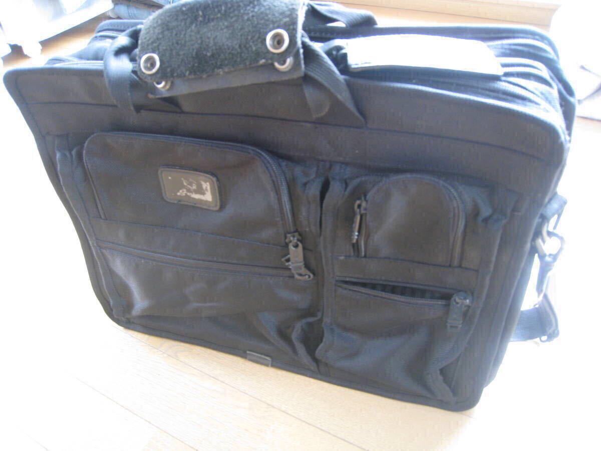オールド ヴィンテージ トゥミ TUMI T-Pass 26145DH ALPHA? バリスティックナイロン コンピューターブリーフケース ブラック アメリカ拍卖