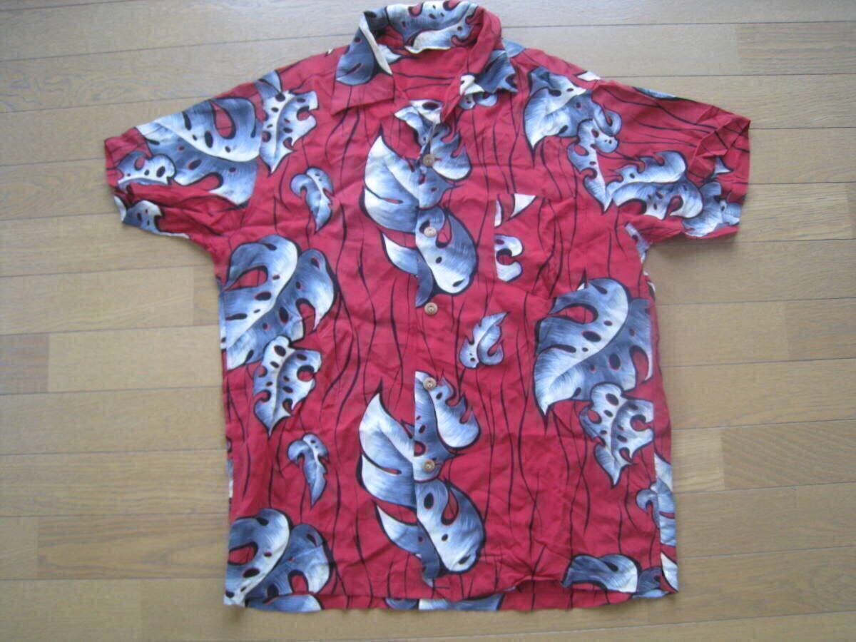 50S 50年代 ヴィンテージ ビンテージ オリジナル ハワイアン アロハ レーヨン ボーダー 希少 マリヒニ カメハメハ カハナモク 40S 40年代拍卖