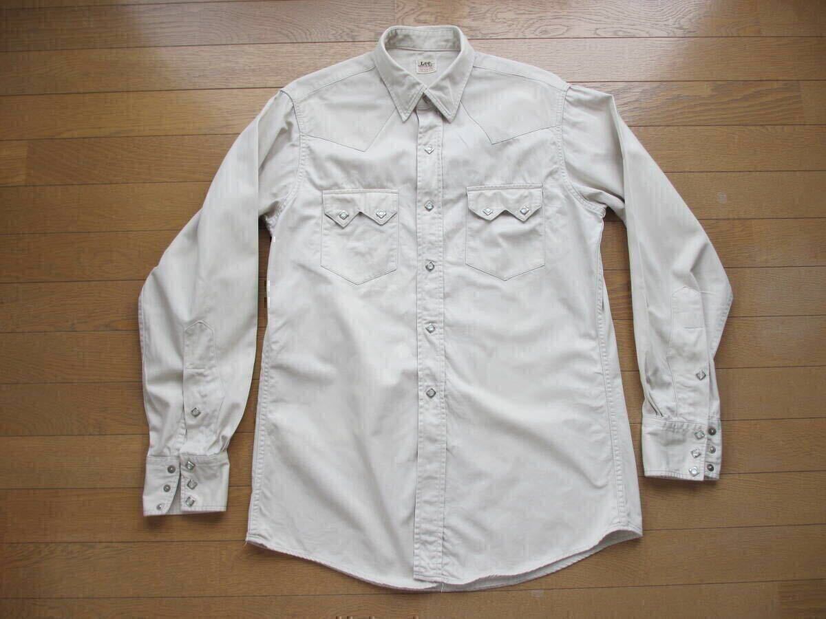 オリジナル 実物 60S~70S 60年代~70年代 ヴィンテージ ビンテージ LEE ウエスターナー WESTERNER オフホワイト ウエスタン 110 911 940拍卖