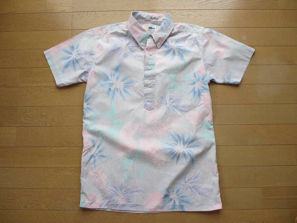 70S~80S 70年代~80年代 ヴィンテージ ビンテージ レインスプーナ reyn spooner ハワイアン アロハ 乳首 初期 レア 希少 オールド 単色 古着拍卖