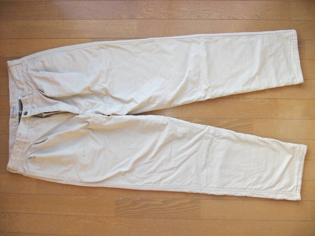80S 80年代 L.L.Bean エルエルビーン ヴィンテージ ビンテージ オールド ネル地 チノパンツ アメリカ製 USA 希少 カーハート 古着 70S 70年拍卖