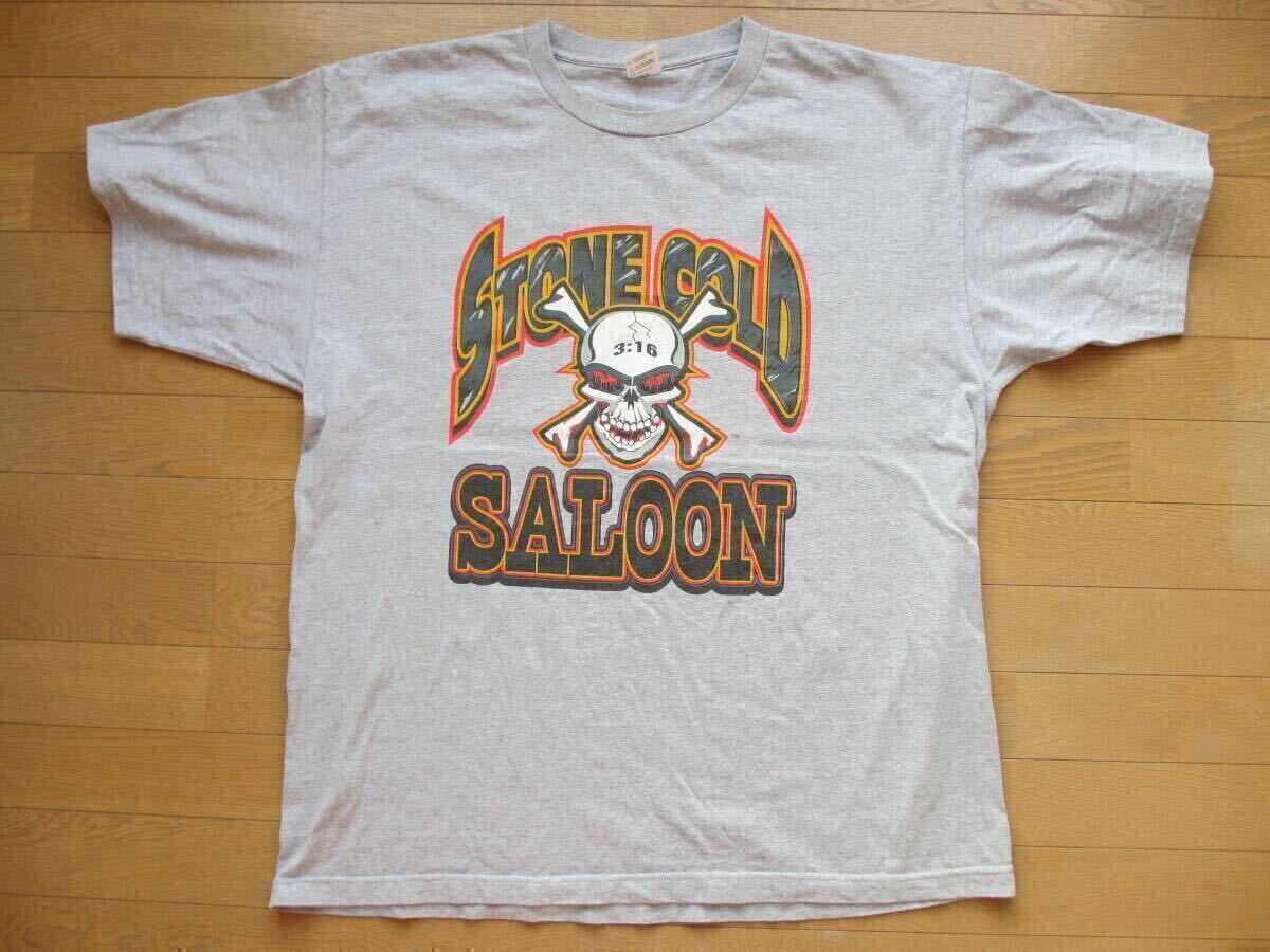 90S~00S 90年代~00年代 ヴィンテージ ビンテージ アメリカ製 WWE STONE COLD STEVE AUSTIN 髑髏 ガイコツ ストーンコールド オースティン拍卖