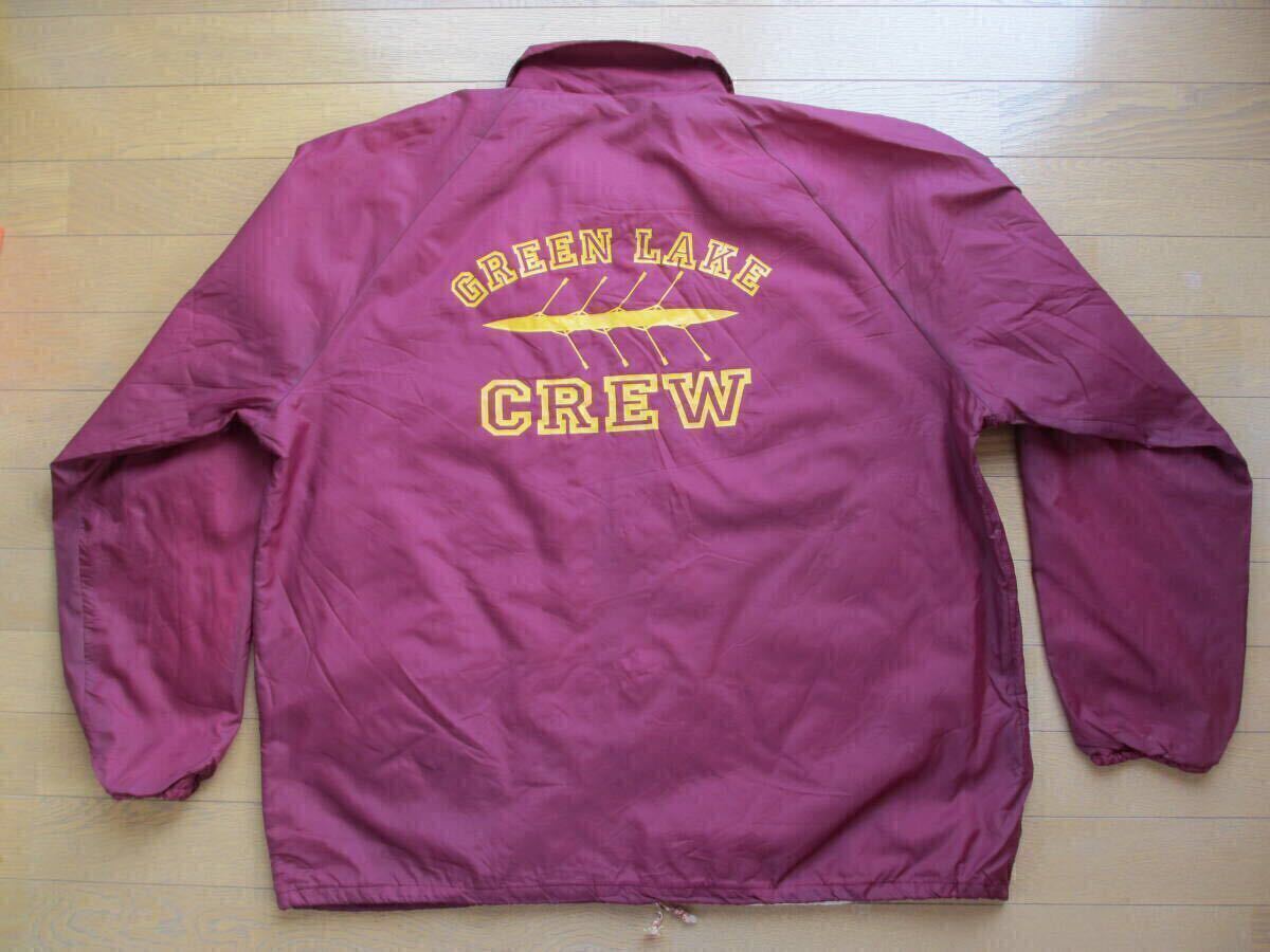 70S~80S 70年代~80年代 ヴィンテージ ビンテージ オールド コーチ ナイロン バックプリント HABAND ハバンド ネル スケート ゆるだぼ 古着拍卖