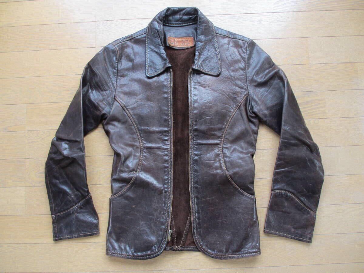 美品 70S 70年代 ヴィンテージ ビンテージ オリジナル OSHWAHKON オシュワコン イーストウエストレザー ノースビーチ ローズ 希少 レア拍卖