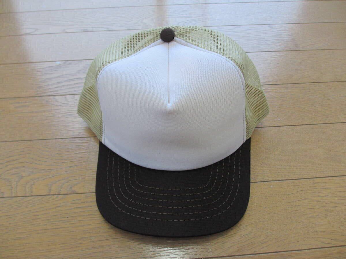 DEAD STOCK デッドストック ヴィンテージ ビンテージ オールド 新品未使用 メッシュ アメリカ製 MADE IN USA 希少 無地 80S 80年代 90S ①拍卖