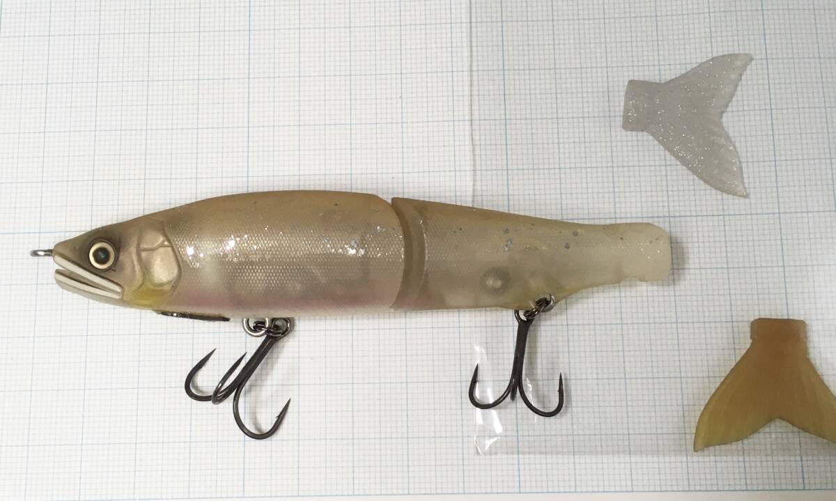 ジョインテッドクロー 128F スペアテール付き ガンクラフト GANCRAFT JOINTED CLAW 128F拍卖