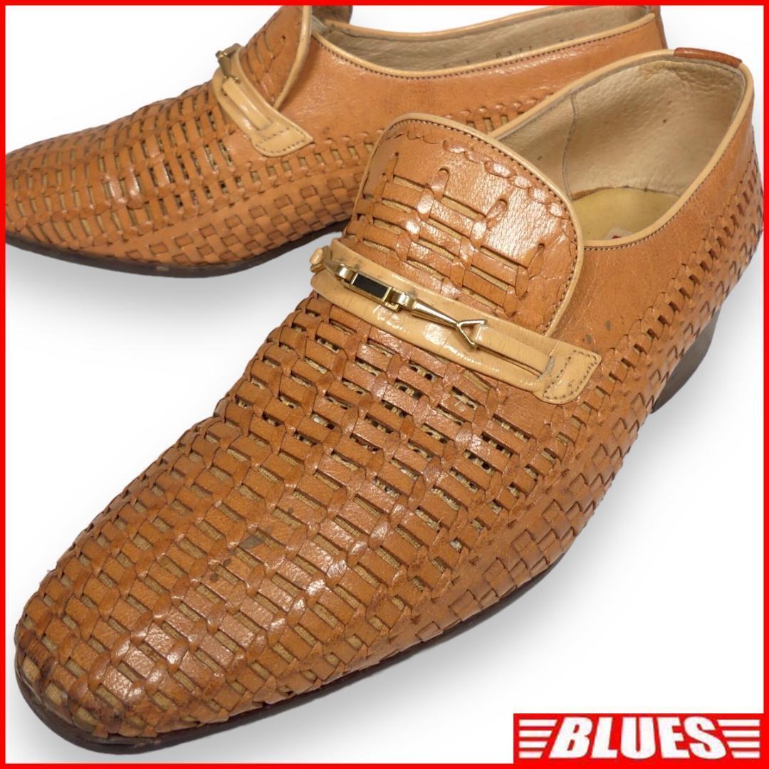 即決★日本製 Polaire★25cm レザービットローファー ポレール メンズ 茶 本革 ビジネスシューズ 本皮 スリッポン 革靴拍卖