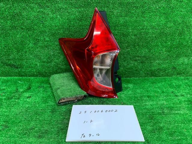 ニッサン ノート DBA-E12 左テールランプ メダリスト エマージェンシーブレーキ 500027拍卖