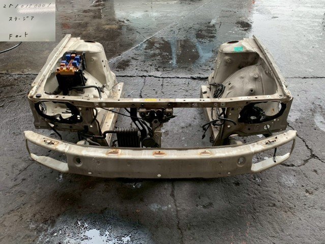 ニッサン ステージア GF-WGC34 フロントカットボディ コアサポート 25TRS-Vプライムエディション 500448拍卖