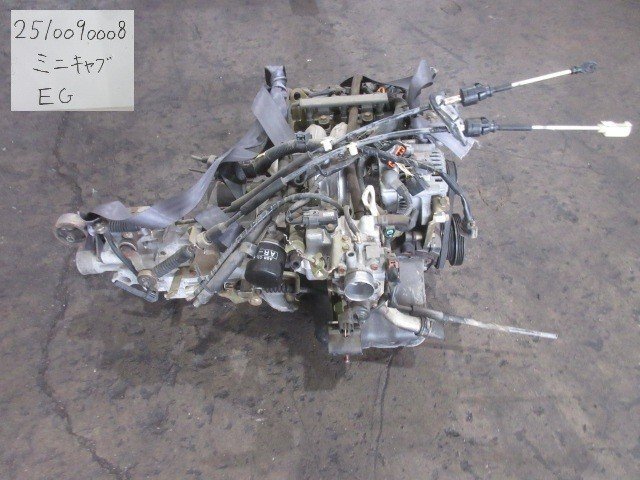 ミツビシ ミニキャブ GBD-U61T エンジン・ミッション 未テスト・ジャンク品 3G83 Vタイプ 503043拍卖