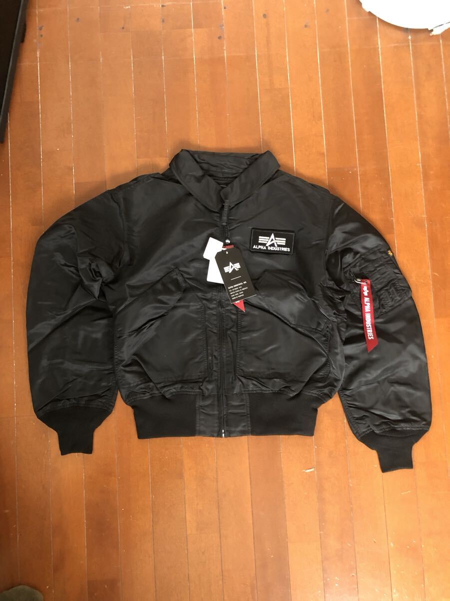【新品未使用】ALPHA INDUSTRIES◆フライトジャケット/L/CWU-45P ALPHA アルファインダストリーズ TOPGUN拍卖