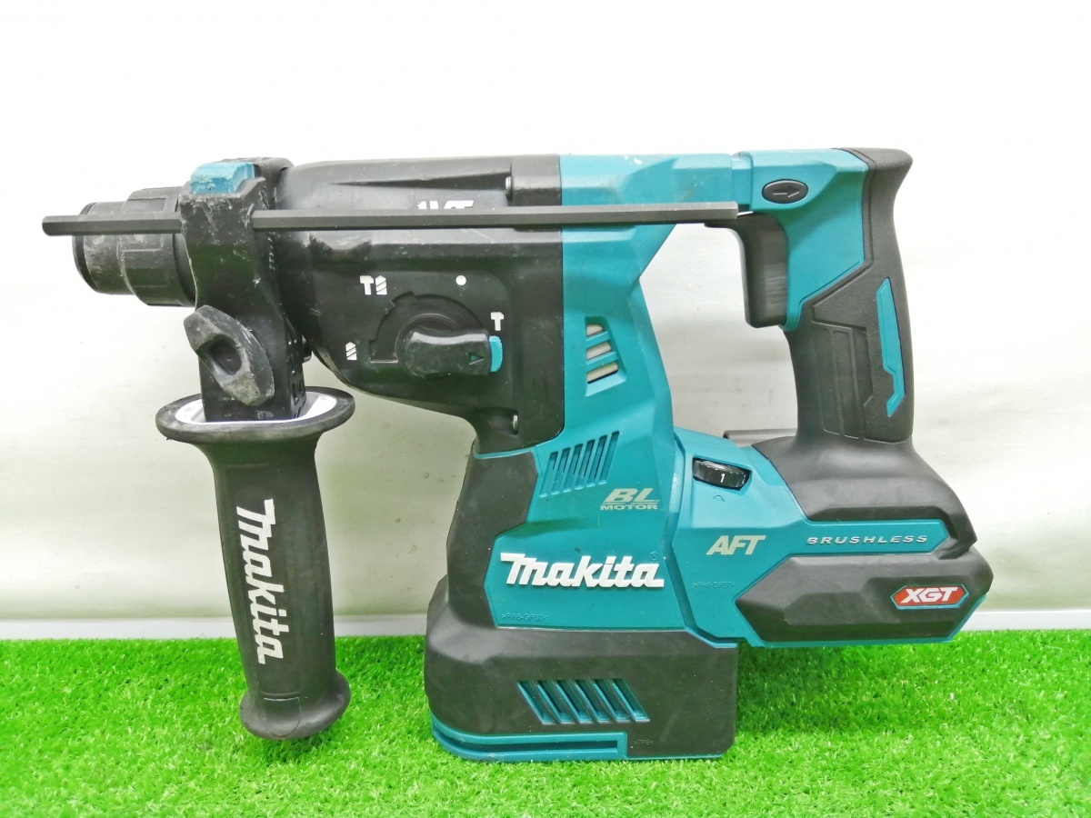 訳あり品 中古品 makita マキタ 28mm 40Vmax 充電式 ハンマドリル HR001GZ拍卖