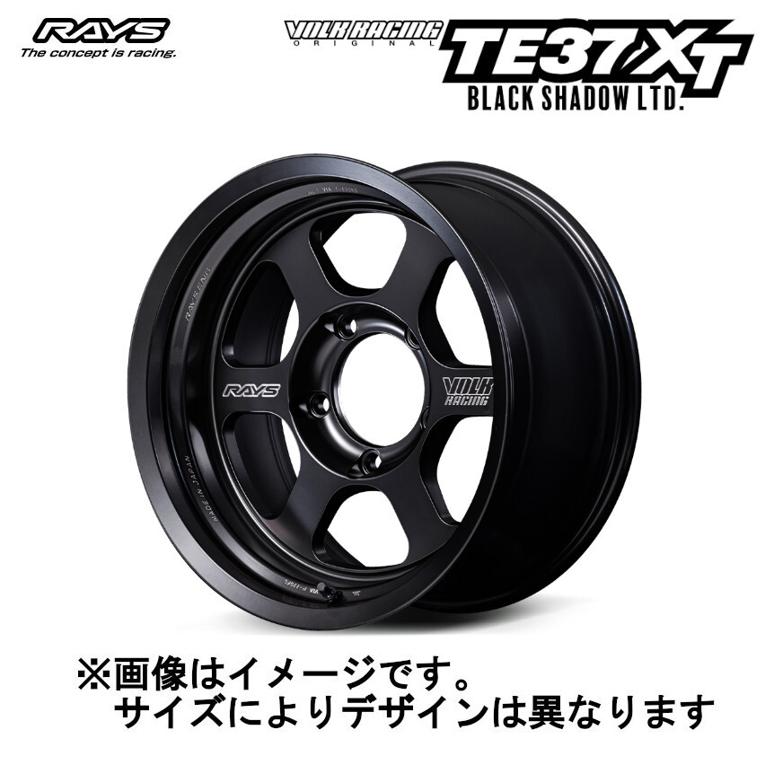 レイズ ボルクレーシング TE37XT Black shadow (4本セット) 6/139.7 17x8.5J -10 マットトランスルーセントブラック (PH) 02277857016PH拍卖