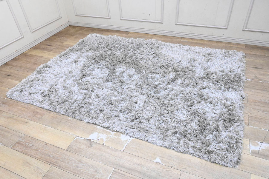 FH30 北欧高級家具メーカー ボーコンセプト シャギーラグ 絨毯 カーペット センターラグ拍卖