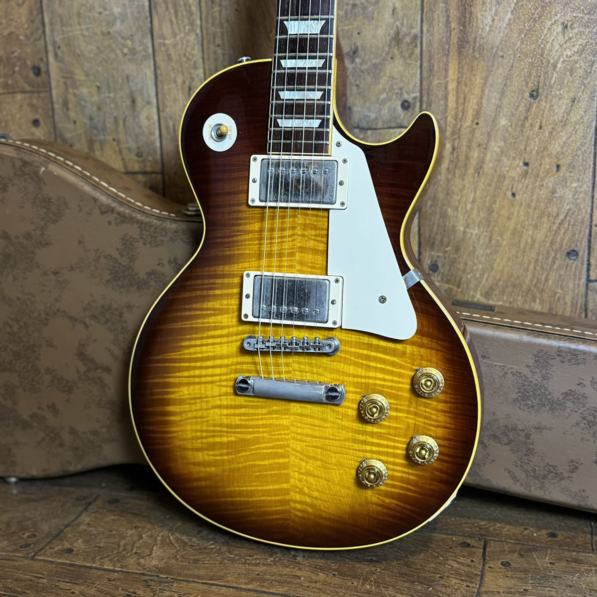 Gibson Custom Shop Historic Collection 1959 Les Paul Reissue Faded Tobacco カタログ掲載個体 !拍卖