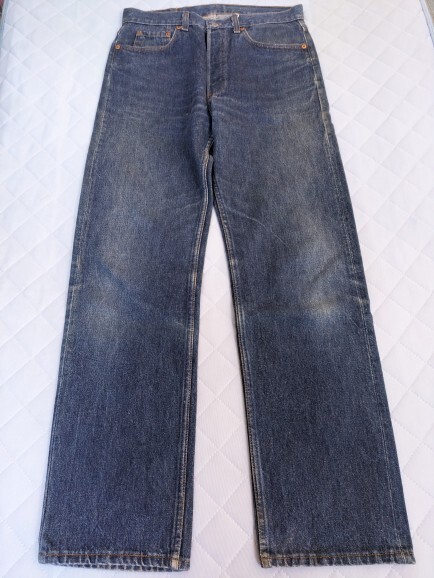 USA製 1991年製造 Levi's リーバイス 赤文字 501xx ボタン裏刻印546 W34 デニムパンツ ビンテージ 即決拍卖