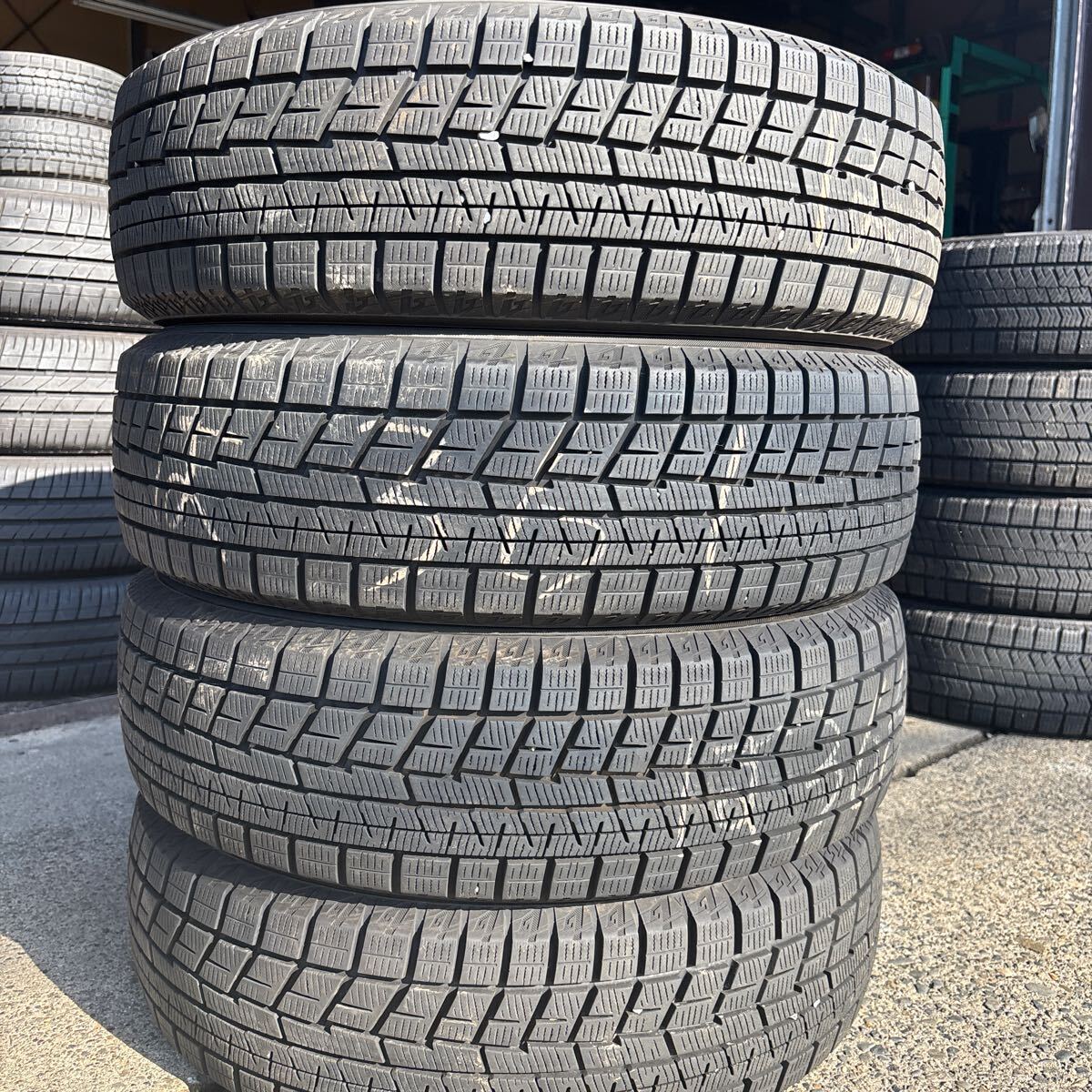 ◆送料無料◆175/65R15 84Q◆YOKOHAMA ICE GUARD IG60 スタッドレスタイヤ 2022年製 残山65-70% 4本セット拍卖