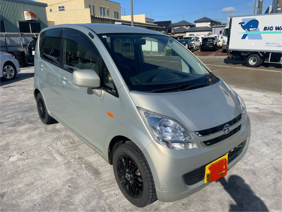 ダイハツ ムーヴ 車検令和8年9月 平成20年式 20.500km 4WD ETC 社外ナビ拍卖