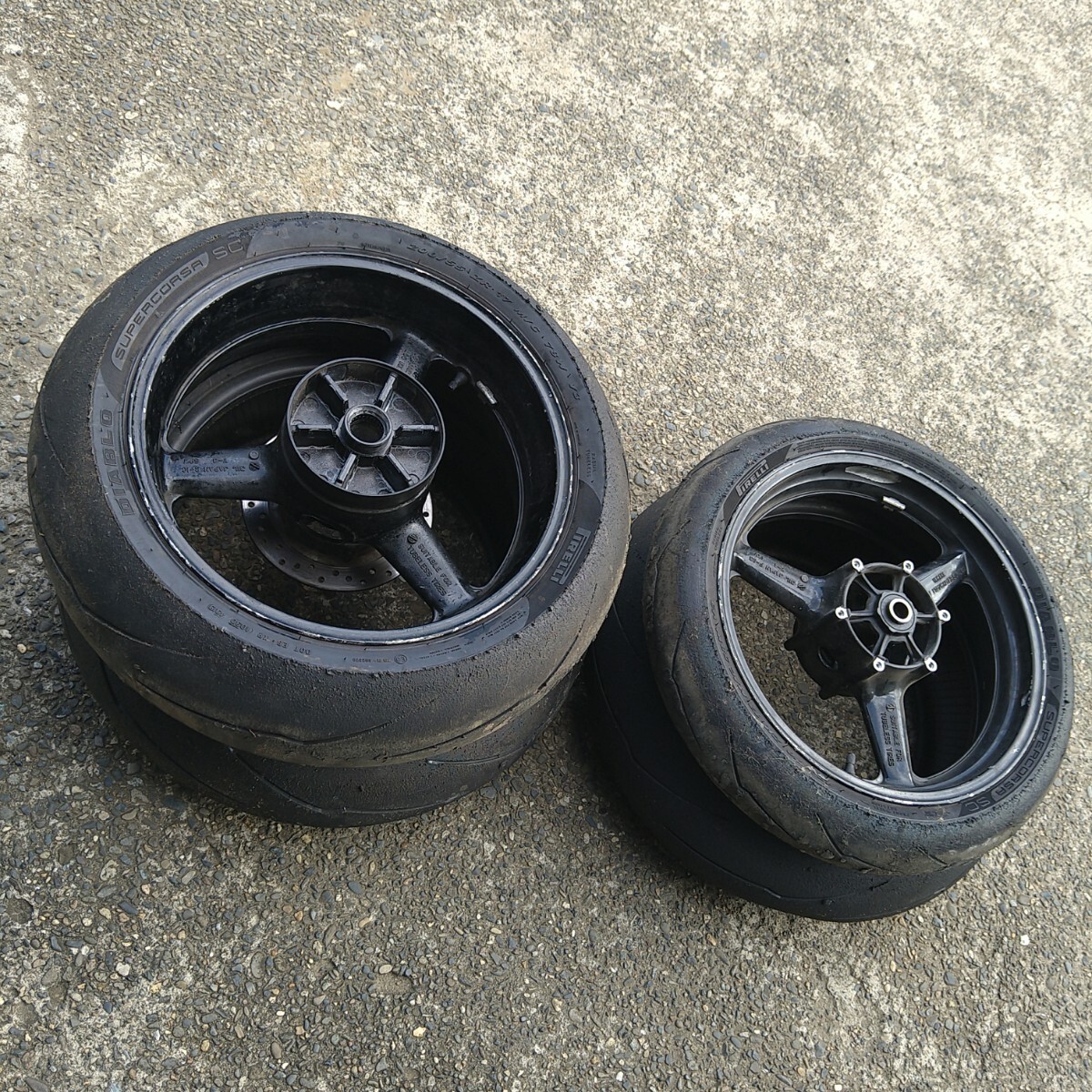 YZF-R1(5pw)2002〜 ホイール前後セット ASSY拍卖