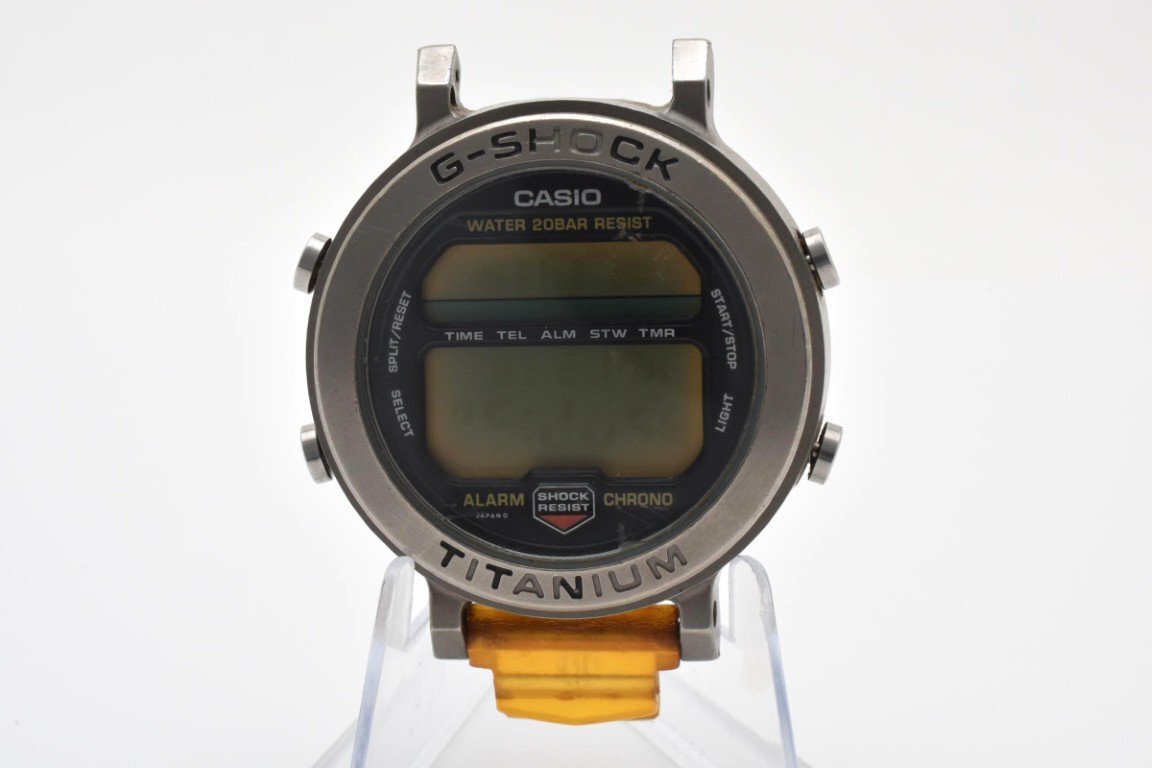 CASIO カシオ G SHOCK ジーショック MR-G MRG-1 シルバー ラウンド デジタル QUARTZ拍卖