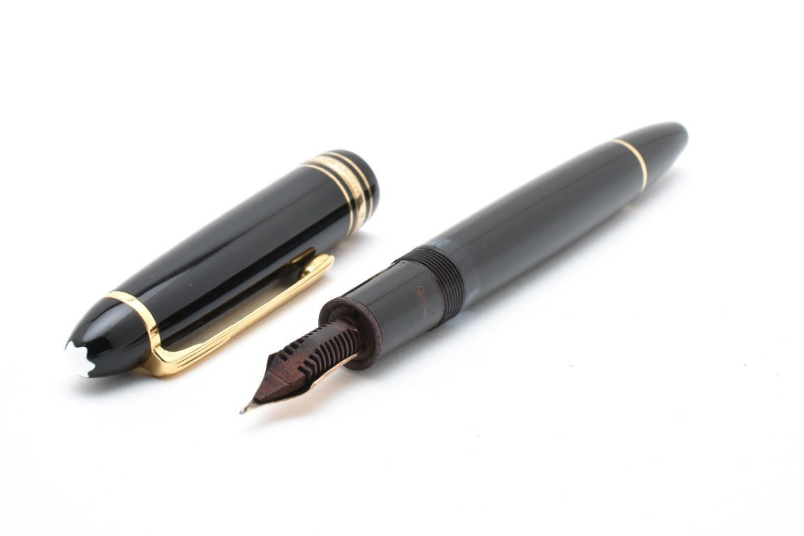 モンブラン マイスターシュテュック ペン先 14K 4810 585 No.146 ブラック ゴールド 万年筆 筆記用具 文房具 MONTBLANC拍卖