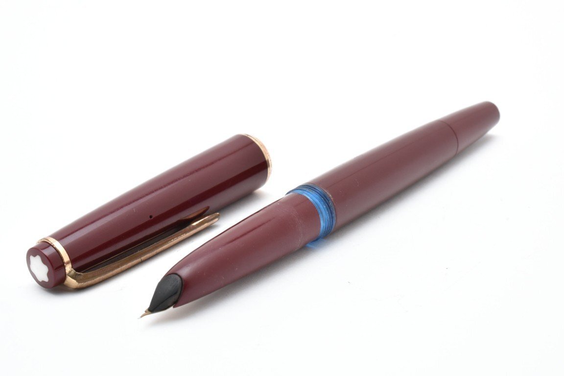 モンブラン No.34 ボルドー ゴールド 万年筆 筆記用具 文房具 MONTBLANC拍卖