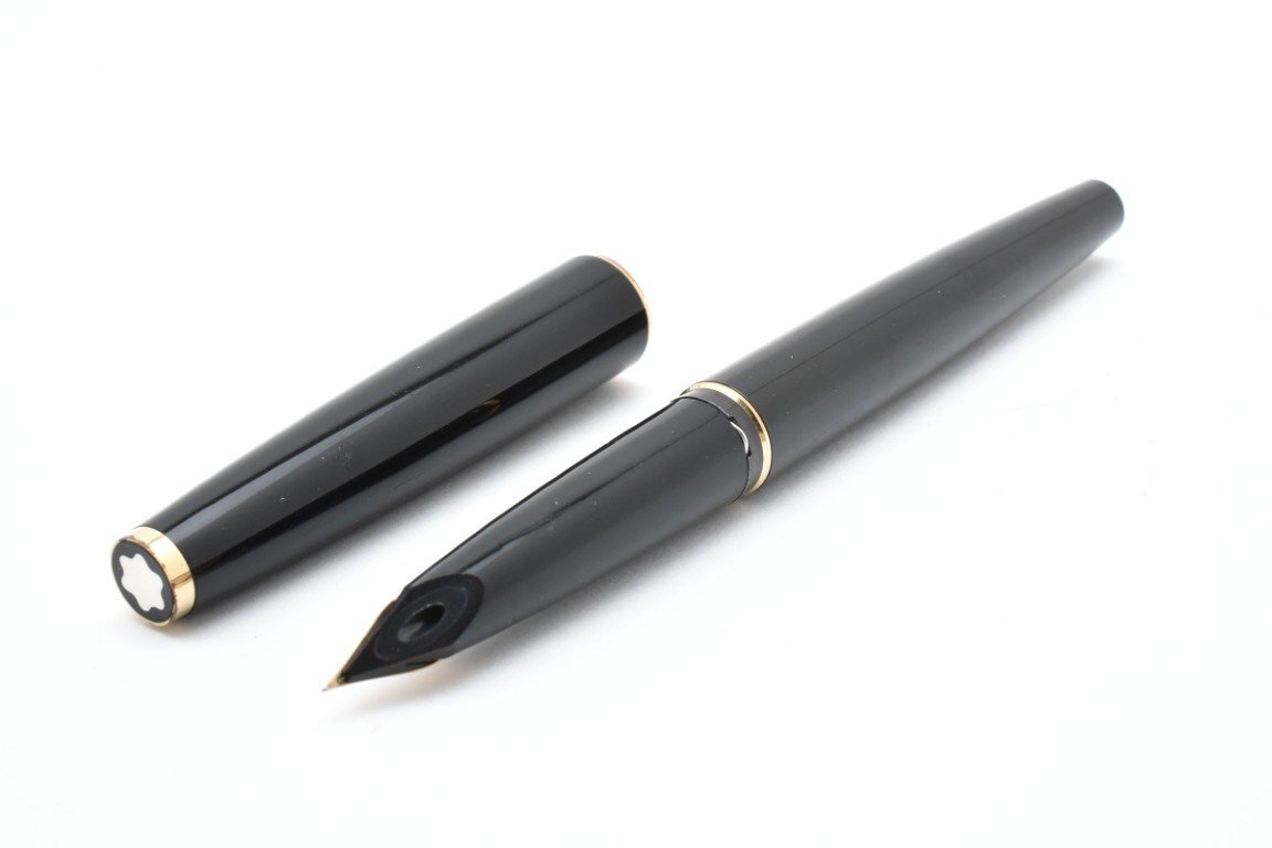 モンブラン ブラック ゴールド 320 万年筆 筆記用具 文房具 MONTBLANC拍卖