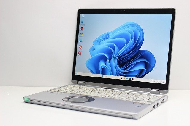 1円スタート ノートパソコン 2in1PC Panasonic レッツノート CF-QV9 第10世代 Core i5 メモリ8GB SSD256GB Windows11 WPS office搭載拍卖