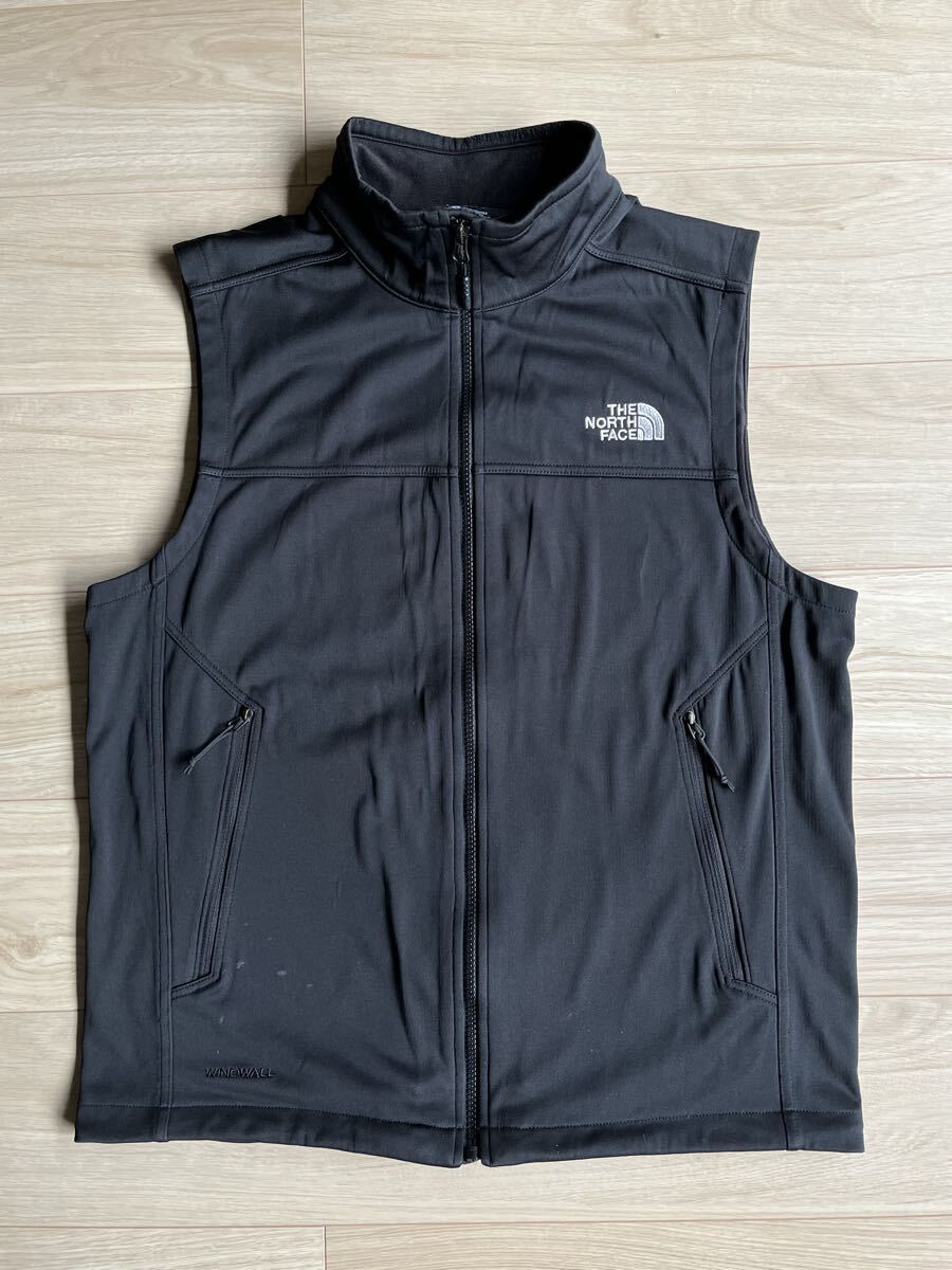 THE NORTH FACE ノースフェイス ベスト WINDWALL アウトドア トレッキング トレラン ブラック M拍卖