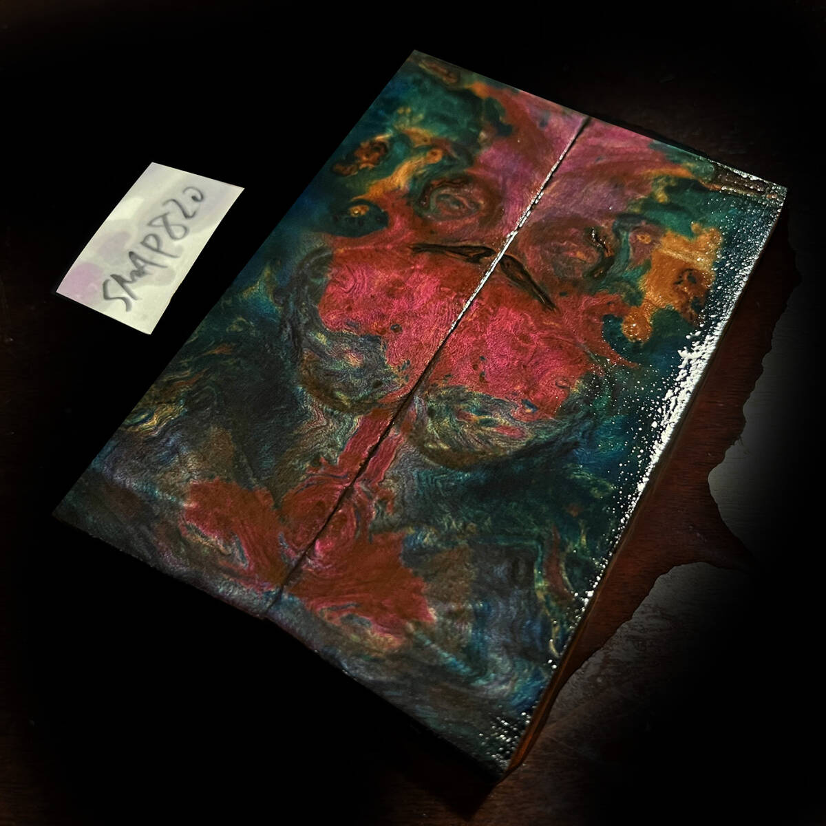 2枚セット*BURL ART(バールアート)*スタビライズドウッド*メイプル*SMAP-820*拍卖