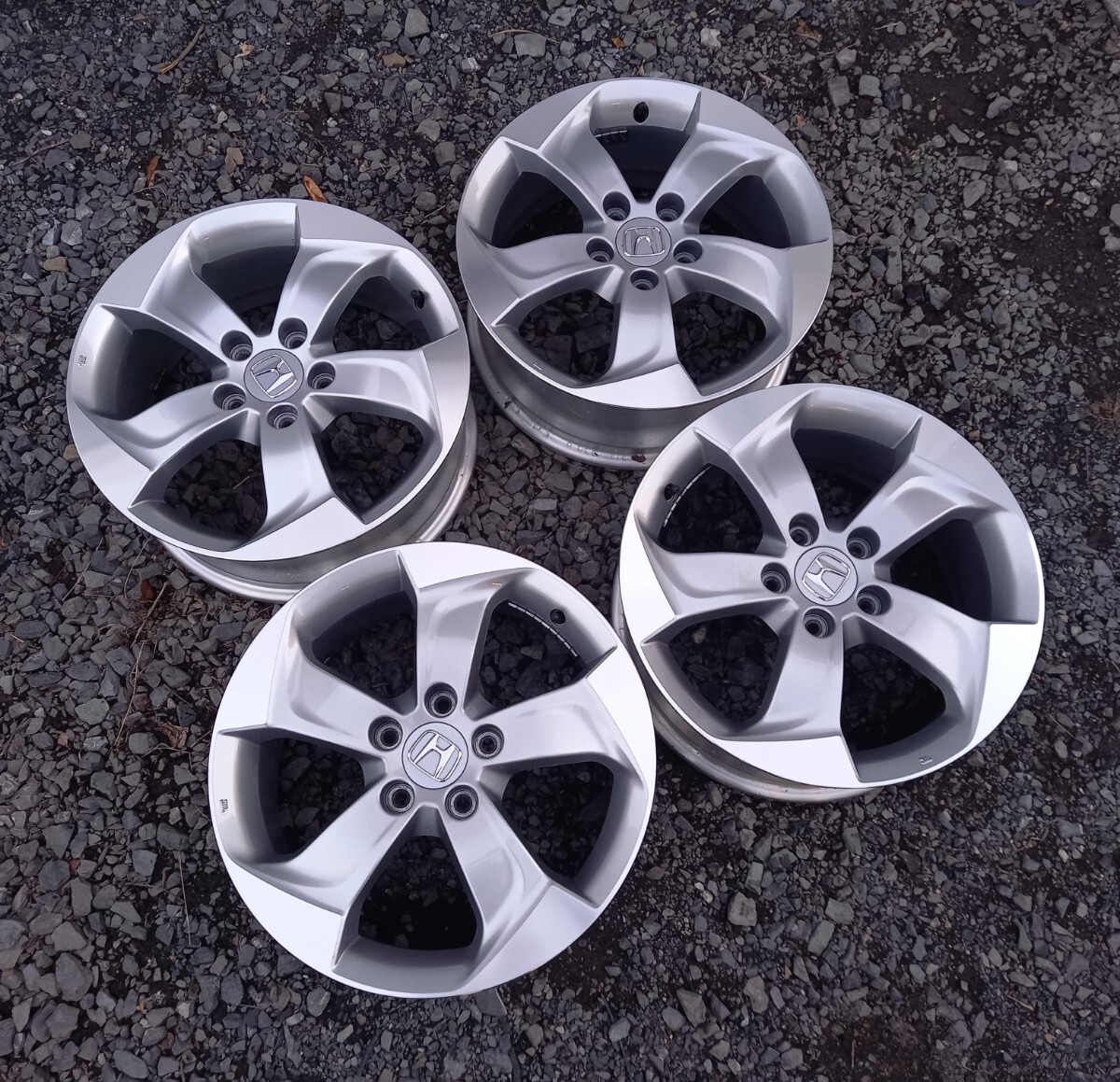 ホンダ ヴェゼル 純正 17インチ7J +55 PCD114.3 5H オデッセイ アコード インサイト ジェイド CR-Z ステップワゴン等にも拍卖