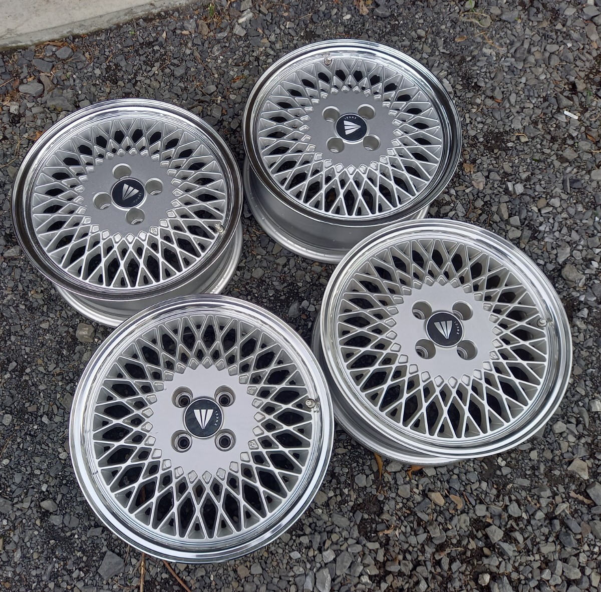 ENKEI メッシュ 16インチ 6.5J +38 PCD 100 4H 4本セット SSR RAYS BBS拍卖