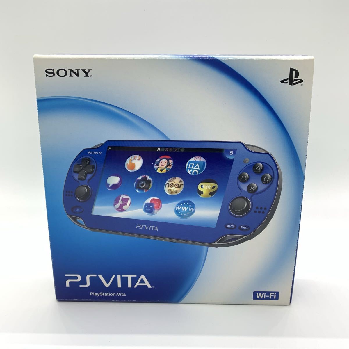 【オススメ】☆ SONY ソニー PlayStation Vita Wi-Fiモデル サファイアブルー PCH-1000 ZA04 ☆ PSVITA/16GBメモリーカード付き/動作品拍卖