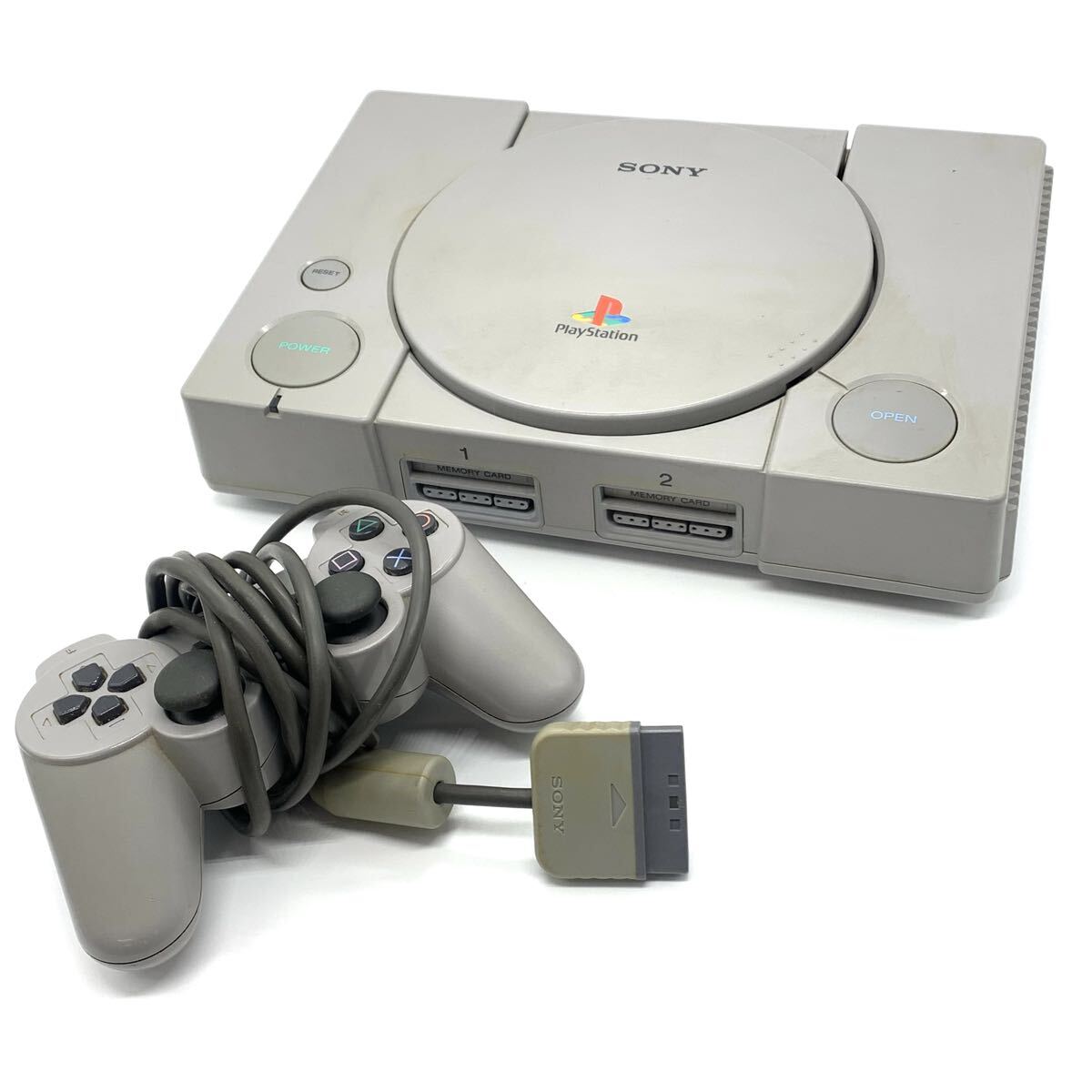 【オススメ】☆ SONY ソニー PlayStation SCPH-7000 ☆ プレイステーション/初代/プレステ/PS1/コントローラー付き/SCPH-1200拍卖