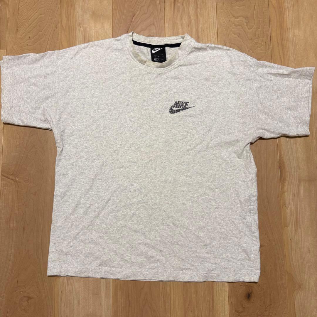 【NIKE ナイキ】半袖Tシャツ Lサイズ スウッシュ ロゴ マルチカラー拍卖