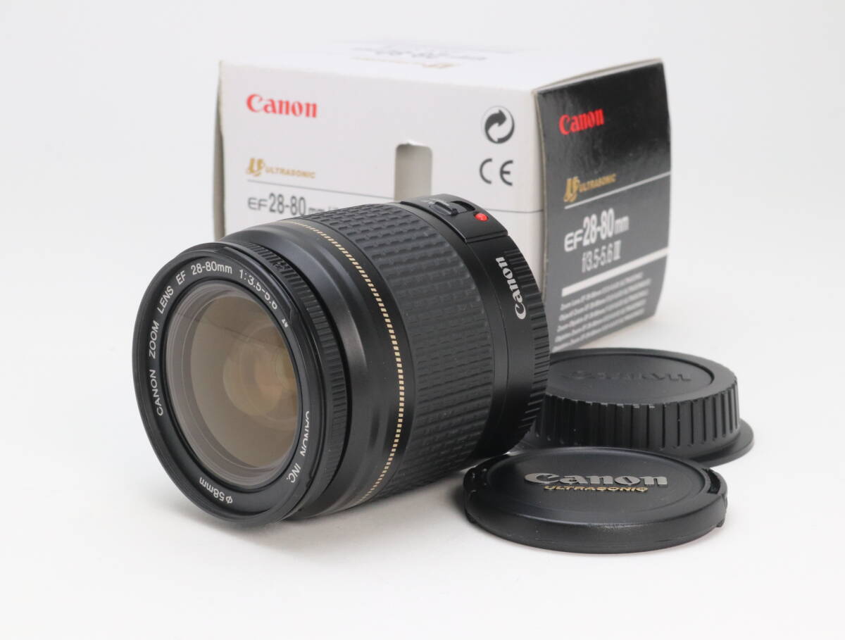 AB+ (良品) Canon キヤノン EF 28-80mm F3.5-5.6 IV USM 初期不良返品対応 99-168拍卖