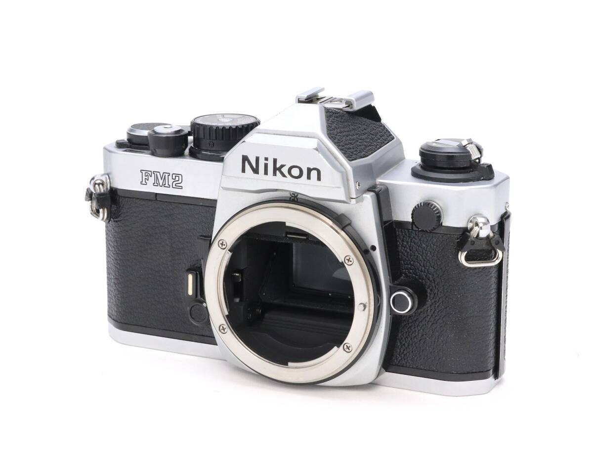 B+ (並品) Nikon ニコン NEW FM2 ボディ シルバー 初期不良返品可 110-54拍卖