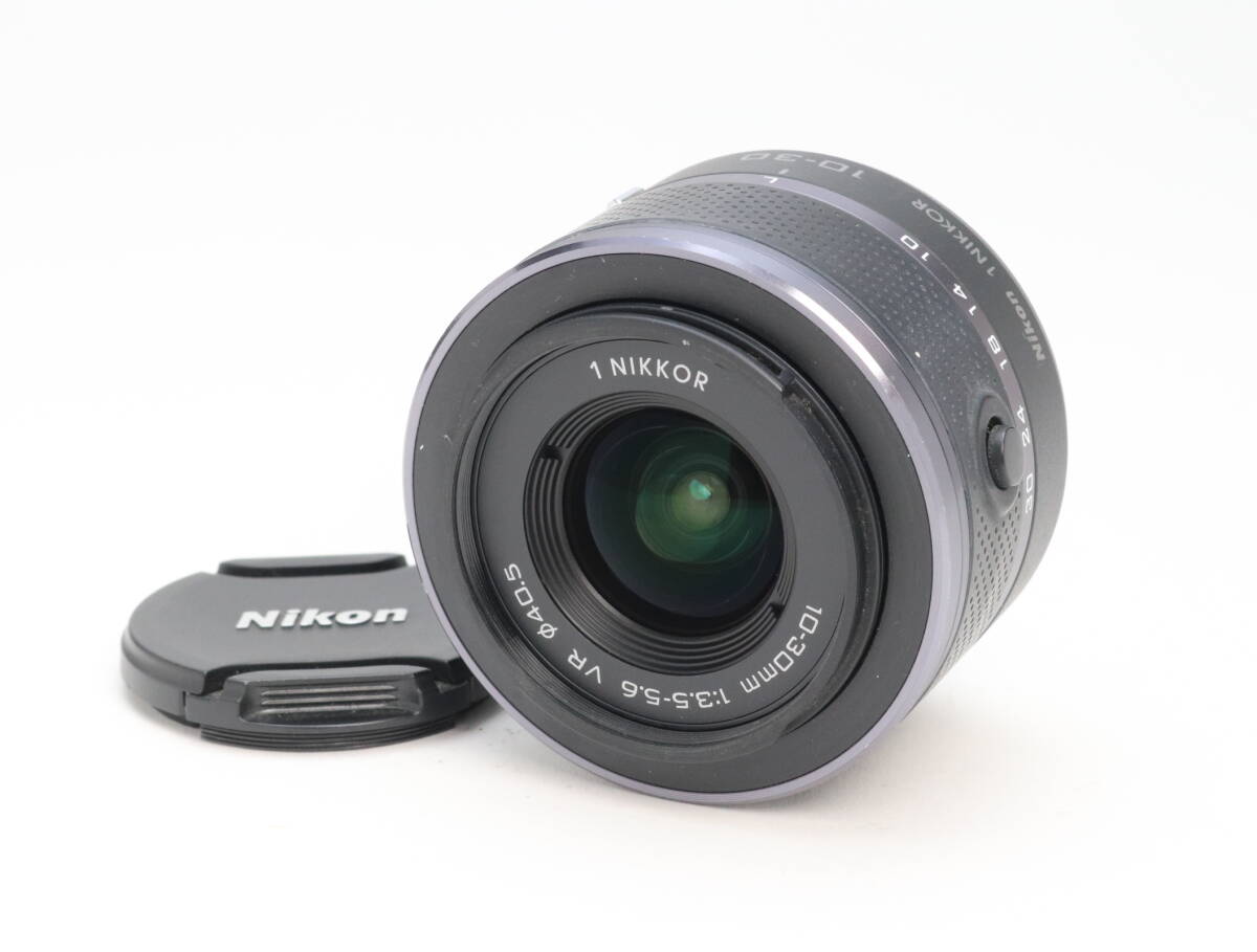 AB- (良品) Nikon ニコン 1 NIKKOR VR 10-30mm F3.5-5.6 ブラック 初期不良返品対応 110-88拍卖