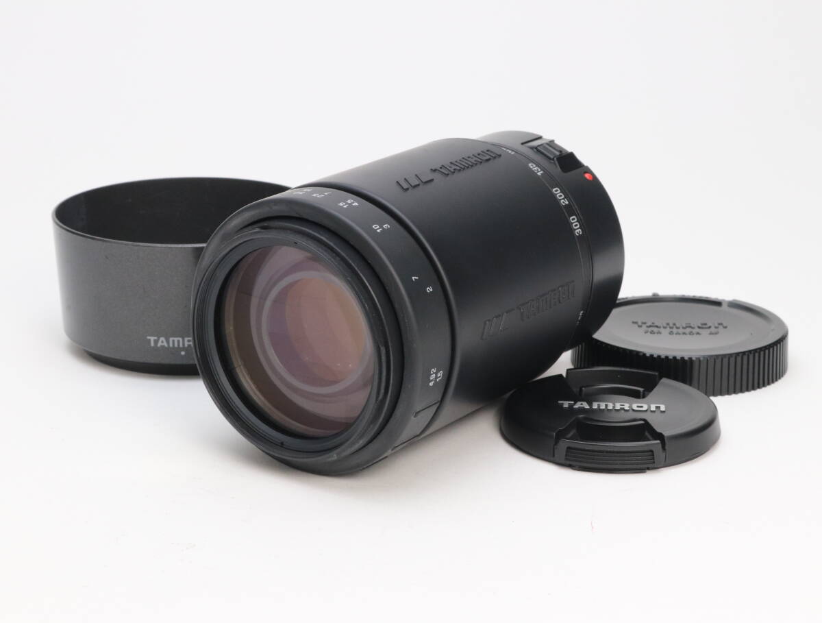 C (実用品) Tamron タムロン AF 70-300mm F4-5.6 TELE MACRO LD Model:372D CanonEF用 初期不良返品対応 110-97拍卖