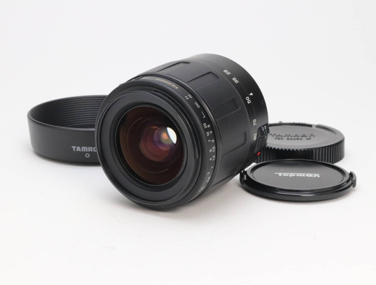 B (並品) Tamron タムロン AF 28-80mm F3.5-5.6 Aspherical Model:177D CanonEF用 初期不良返品対応 110-96拍卖