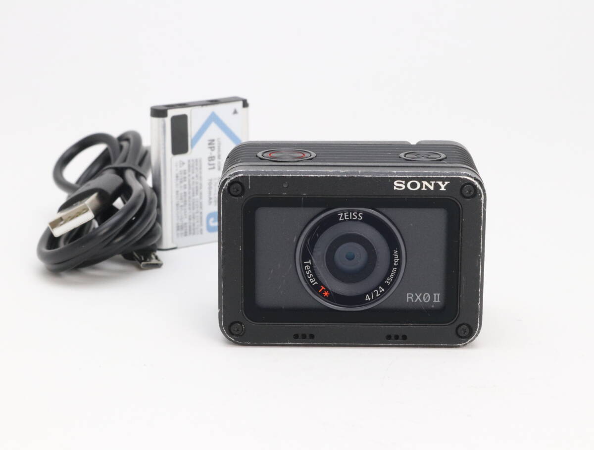 C (実用品) SONY ソニー Cyber-shot RX0 II (DSC-RX0M2) 初期不良返品対応 110-132拍卖